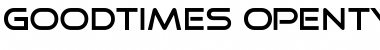 Download GoodTimes Font Download GoodTimes Font