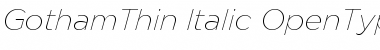 Download GothamThin Font Download GothamThin Font