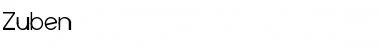 Download Zuben Font Download Zuben Font