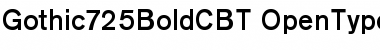 Download Gothic725BoldC BT Font Download Gothic725BoldC BT Font