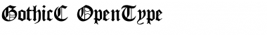 Download GothicC Font Download GothicC Font