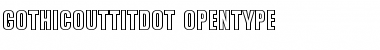 Download Gothic Outline Title D OT Font Download Gothic Outline Title D OT Font