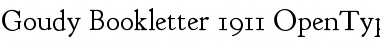 Download Goudy Bookletter 1911 Font Download Goudy Bookletter 1911 Font