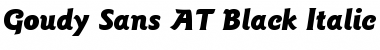 Download Goudy Sans AT Black Font Download Goudy Sans AT Black Font
