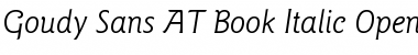 Download Goudy Sans AT Book Font Download Goudy Sans AT Book Font
