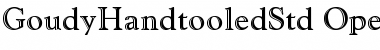 Download Goudy Handtooled Std Font Download Goudy Handtooled Std Font