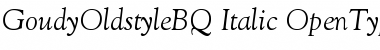Download Goudy Old Style BQ Font Download Goudy Old Style BQ Font