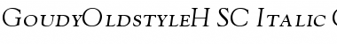 Download GoudyOldstyleH-SC-Italic Font Download GoudyOldstyleH-SC-Italic Font
