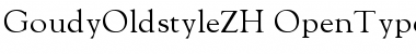 Download GoudyOldstyleZH Font Download GoudyOldstyleZH Font