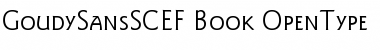 Download GoudySansSCEF Font Download GoudySansSCEF Font