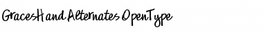 Download GracesHand Font Download GracesHand Font
