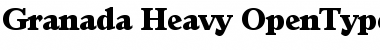 Granada-Heavy Regular Font