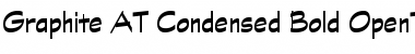 Download Graphite AT Condensed Bold Font Download Graphite AT Condensed Bold Font