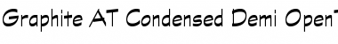 Download Graphite AT Condensed Demi Font Download Graphite AT Condensed Demi Font