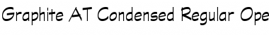 Download Graphite AT Condensed Regular Font Download Graphite AT Condensed Regular Font