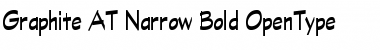 Download Graphite AT Narrow Bold Font Download Graphite AT Narrow Bold Font