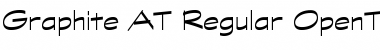 Download Graphite AT Regular Font Download Graphite AT Regular Font