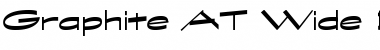 Download Graphite AT Wide Bold Font Download Graphite AT Wide Bold Font