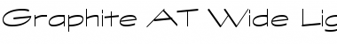 Download Graphite AT Wide Light Font Download Graphite AT Wide Light Font