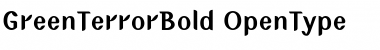 Download GreenTerrorBold Font Download GreenTerrorBold Font