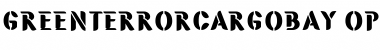 Download GreenTerrorCargoBay Font Download GreenTerrorCargoBay Font