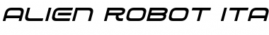 Download Alien Robot Font Download Alien Robot Font