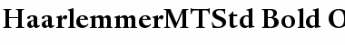Download Haarlemmer MT Std Font Download Haarlemmer MT Std Font