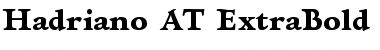 Download Hadriano AT ExtraBold Font Download Hadriano AT ExtraBold Font