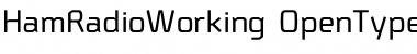 Download HamRadioWorking Font Download HamRadioWorking Font