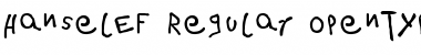 Download HanselEF Font Download HanselEF Font