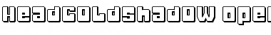 Download HeadcoldShadow Font Download HeadcoldShadow Font