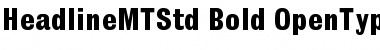 Download Headline MT Std Font Download Headline MT Std Font