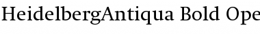 Download HeidelbergAntiqua Font Download HeidelbergAntiqua Font