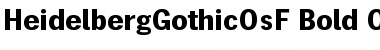 Download HeidelbergGothicOsF Font Download HeidelbergGothicOsF Font