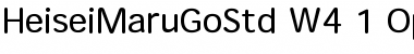 Download Heisei Maru Gothic Std Font Download Heisei Maru Gothic Std Font