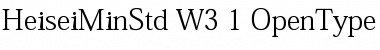 Download Heisei Mincho Std Font Download Heisei Mincho Std Font