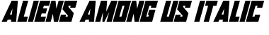 Download Aliens Among Us Font Download Aliens Among Us Font