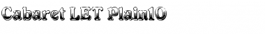 Download Cabaret LET Font Download Cabaret LET Font