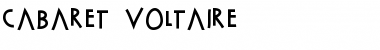 Download CabaretVoltaire Font Download CabaretVoltaire Font