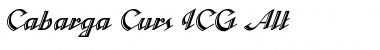 Download Cabarga Curs ICG Alt Font Download Cabarga Curs ICG Alt Font