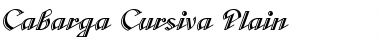 Download Cabarga Cursiva Font Download Cabarga Cursiva Font