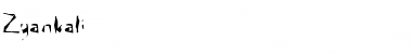Download Zyankali Font Download Zyankali Font