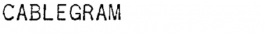 Download Cablegram Font Download Cablegram Font