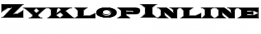 Download ZyklopInline Font Download ZyklopInline Font