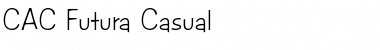 Download CAC Futura Casual Font Download CAC Futura Casual Font