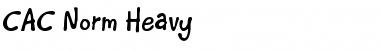 Download CAC Norm Heavy Font Download CAC Norm Heavy Font