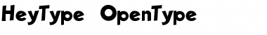 Download HeyType Font Download HeyType Font