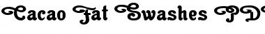 Download Cacao Fat Swashes Font Download Cacao Fat Swashes Font