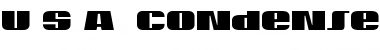 Download U.S.A. Condensed Font Download U.S.A. Condensed Font