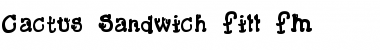 Download Cactus Sandwich Fill FM Font Download Cactus Sandwich Fill FM Font